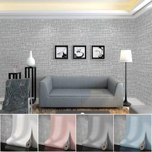 Linen waterproof wallpaper - linen,