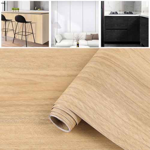 Wood peel and - stick, wallpaper