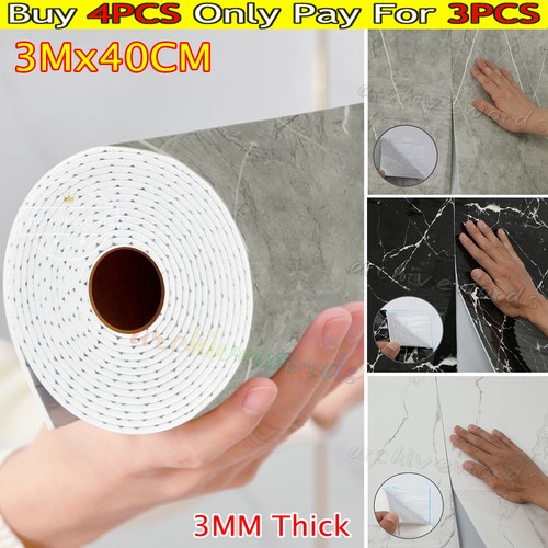 Thick marble wallpaper - wallpaper, kitchen