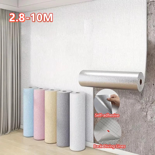 Thick linen effect wallpaper - thick,